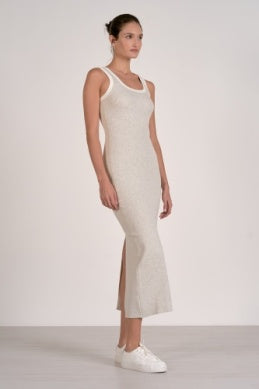 Elan | 2 Maxi Tank Contrast Trim Dress