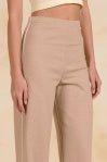 Elan | Wide Leg Pant in Taupe