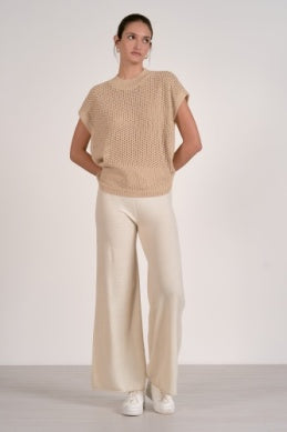Elan | 2 Sweater S/S Open Knit