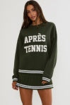 Beach Riot | Devyn Oversized Sweatshirt in Shaded Spruce