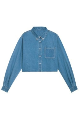 Dear John | Cropped Adrianna in Ocean Wash