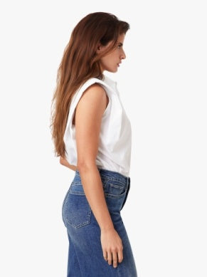 Habitual | Sleeveless Shoulder Pad Shirt