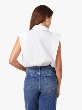 Habitual | Sleeveless Shoulder Pad Shirt