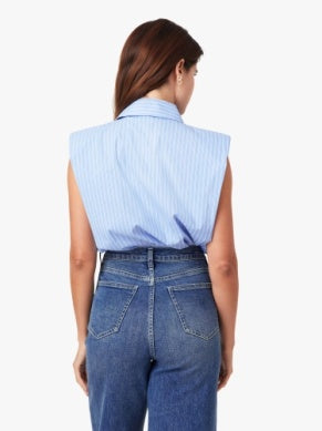 Habitual | Sleeveless Shoulder Pad Shirt