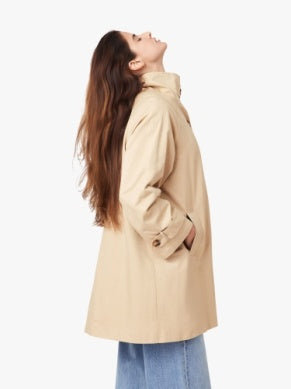 Habitual | High Neck Trench Coat