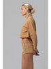 Blank Nyc | High Collar Jacket in Candle Glow
