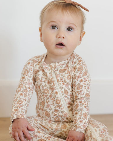 Quincy Mae | Bamboo Zip Footie