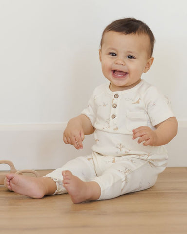 Quincy Mae | Fox Land Drawstring Pant