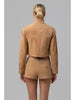 Blank Nyc | High Collar Jacket in Candle Glow
