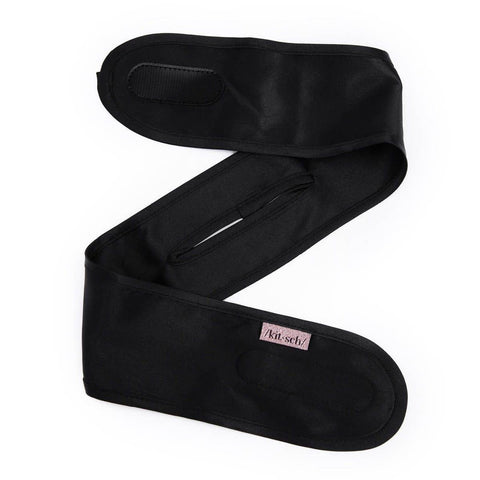 Satin Sleep Headband - Black - This Little Piggy