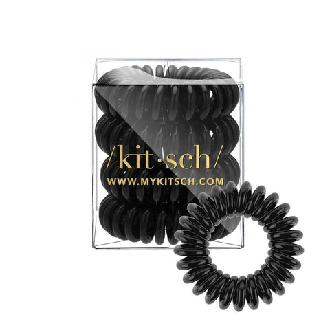 Black Hair Coils - Pack of 4 - This Little Piggy