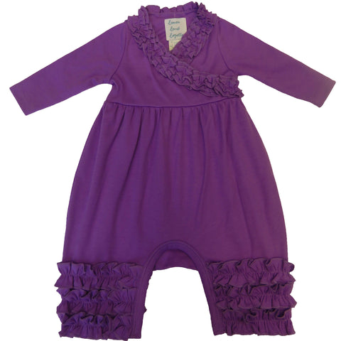 LAYETTE BASIC-Amethyst Olivia Romper