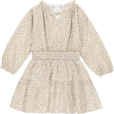 *Willow Dress - Tan Floral