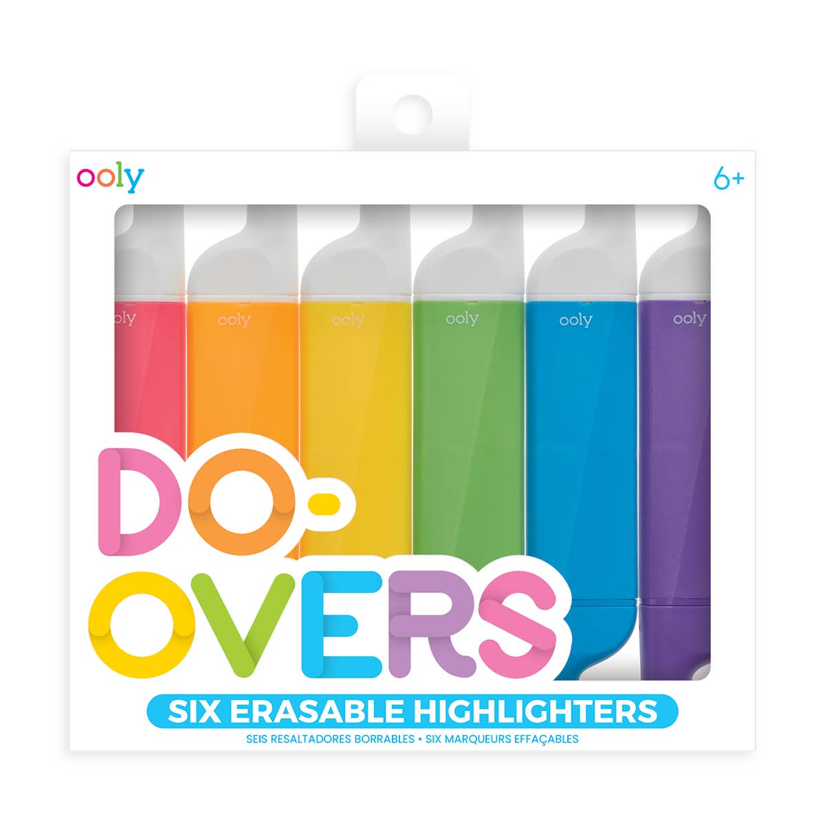 *Do-Overs Erasable Highlighters - Set of 6