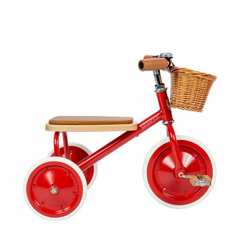 Retro Banwood Trike - Vintage Red