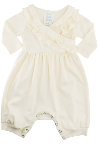 BABY-Elsa Romper-Eggnog - This Little Piggy