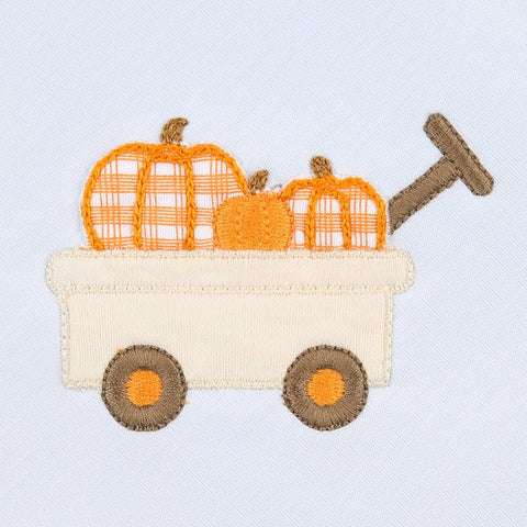 *Pumpkin Wagon Footie