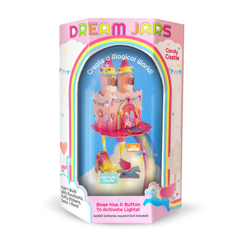 *DIY Dream Jars - Candy Castle Magical Light-Up Activity
