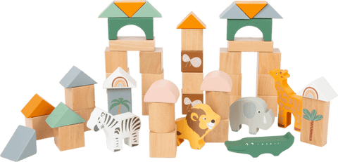 *Small Foot Pastel Building Blocks Safari Theme
