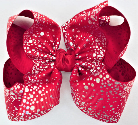 products/3_FOIL_SILVER_SWISS_DOT_RIBBON_7.5_XXXL_BOW_W_KNOT_ON_FRENCH_CLIP--RED.jpg