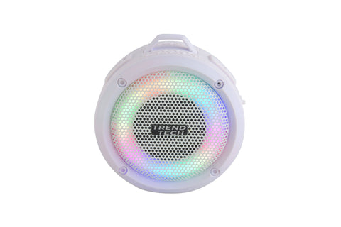 *Super Sound Waterproof LED Speaker – White