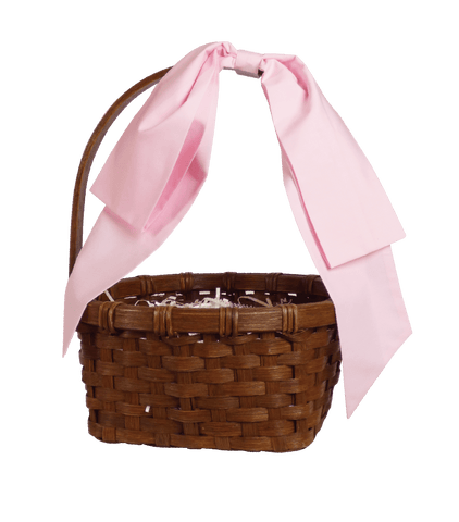 Easter Basket Bow in Pink