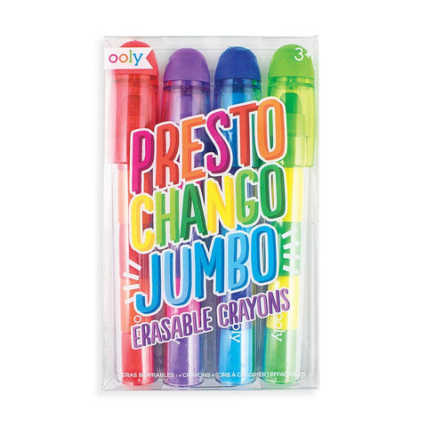 *Presto Chango Jumbo Erasable Crayons