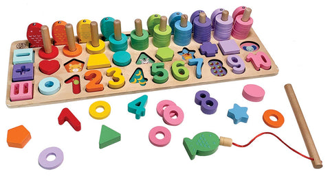 Early Learning Wooden Playset - This Little Piggy