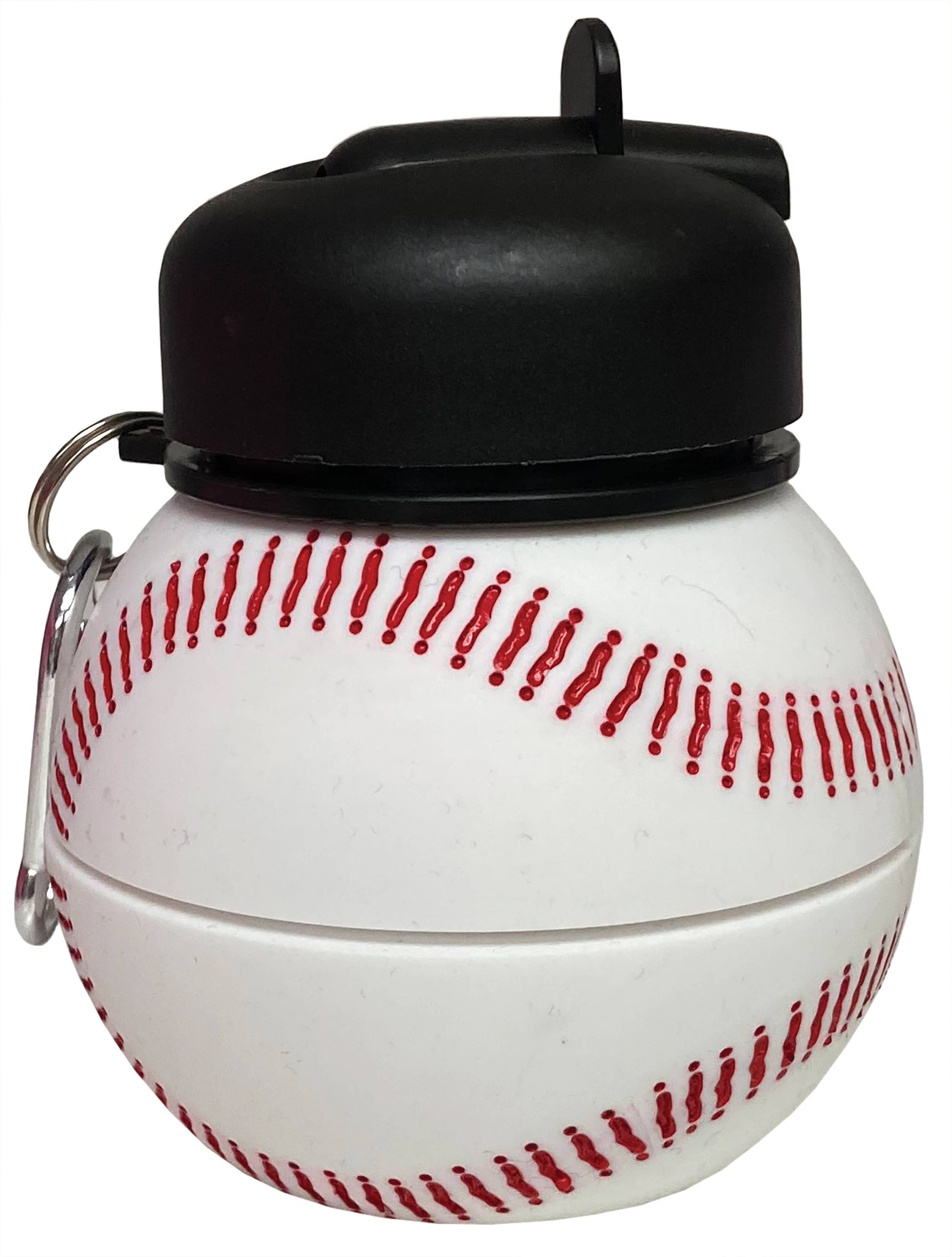 Baseball Silicone Collapsible Water Bottle