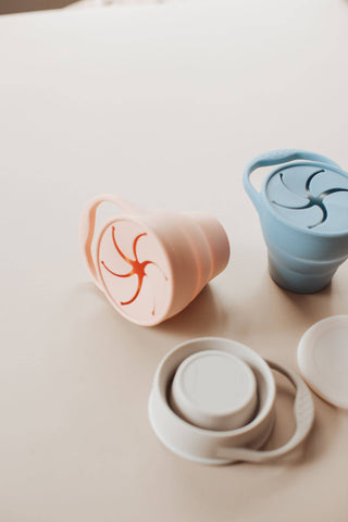 *Baby Bar & Co. Silicone Collapsible Snack Cup