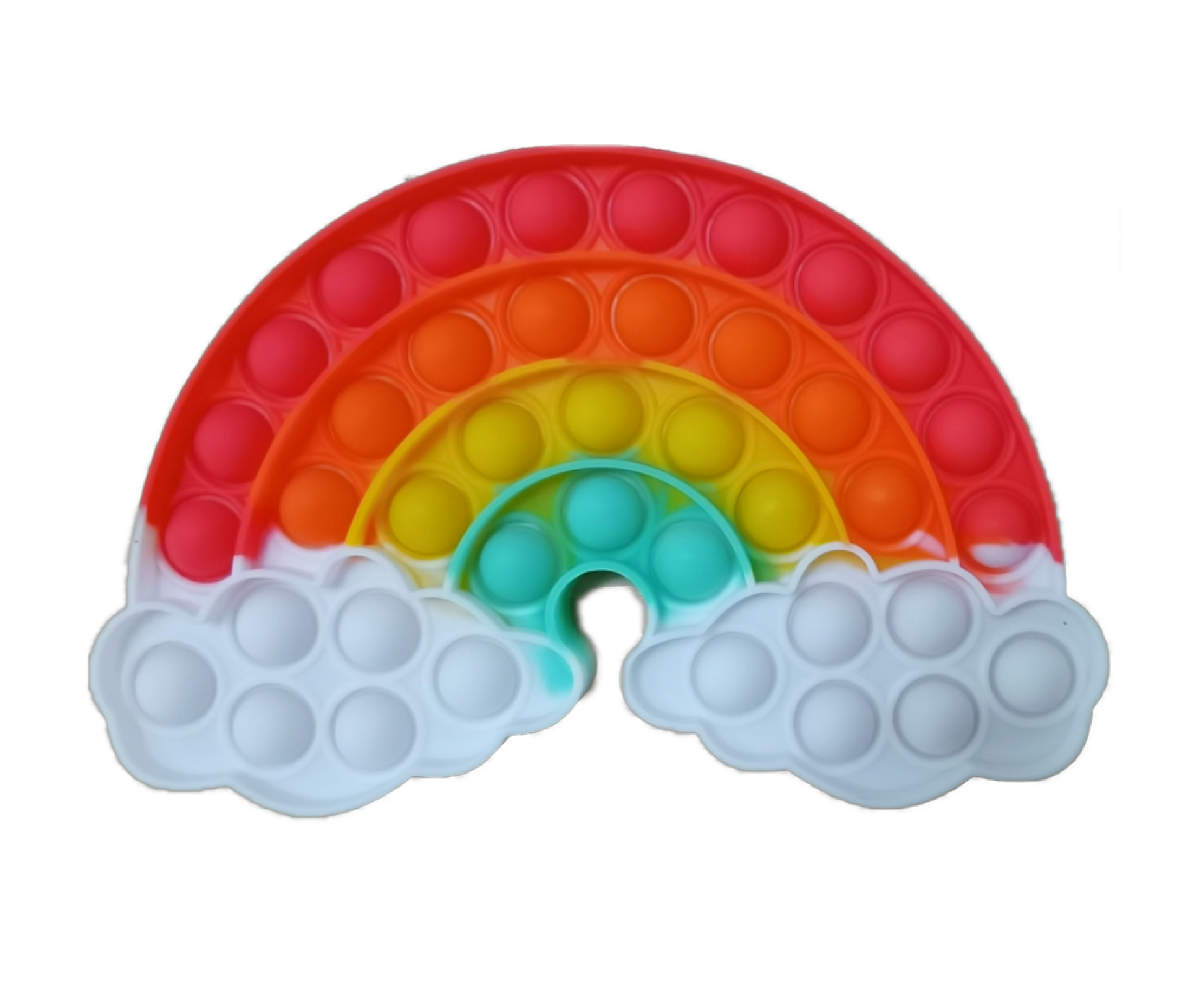 Poptastic Poppers: Rainbow Glow in the Dark Pop Fidget Toy