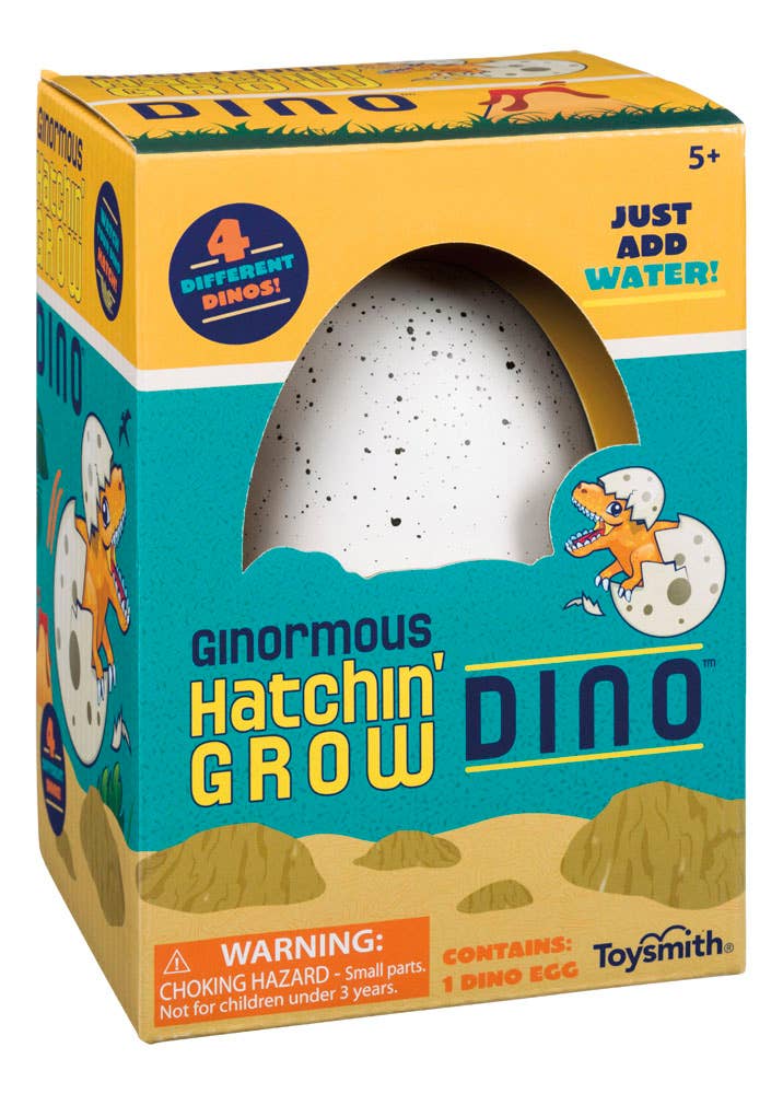 *Ginormous Grow Dino Egg