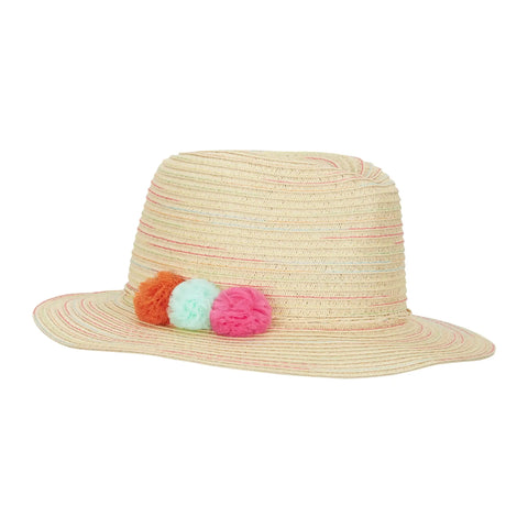 *Sunhat With Pompoms