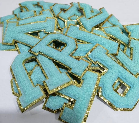 Chenille Letter Patches - This Little Piggy