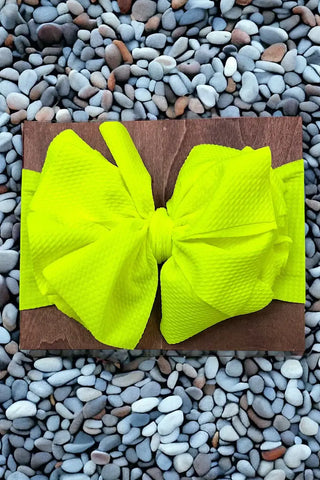 *Jumbo Headband Bow