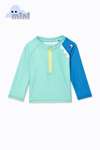 *Sharky Zip Rashguard – Holiday