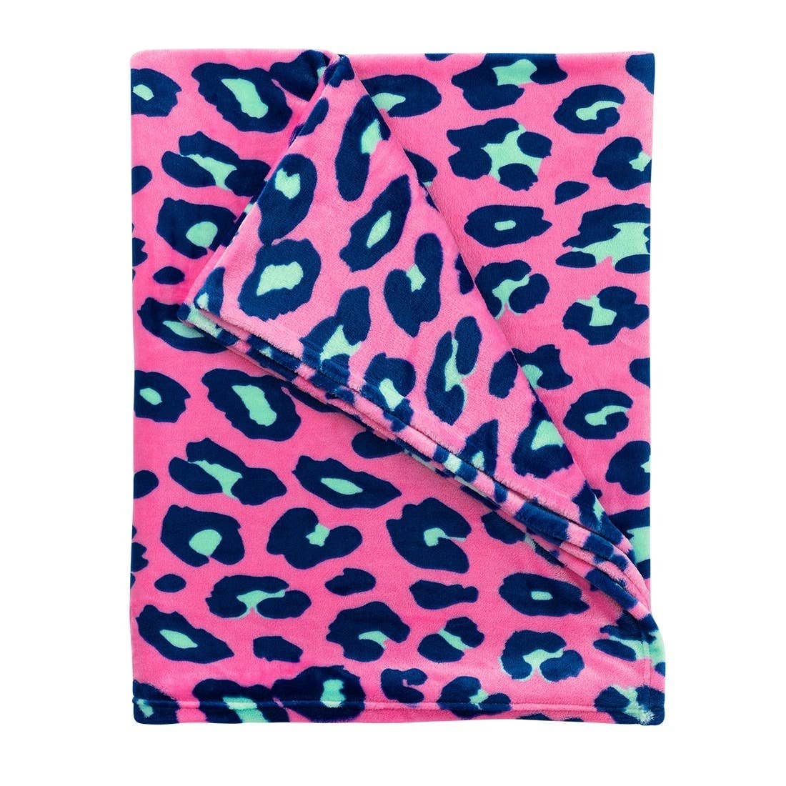 Hot Pink Leopard Blanket