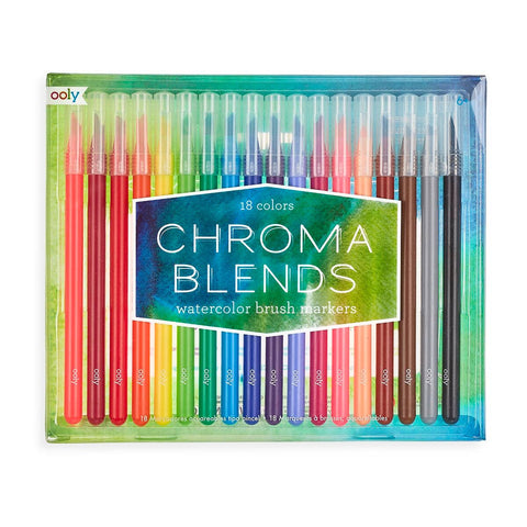 *Chroma Blends Watercolor Brush Markers