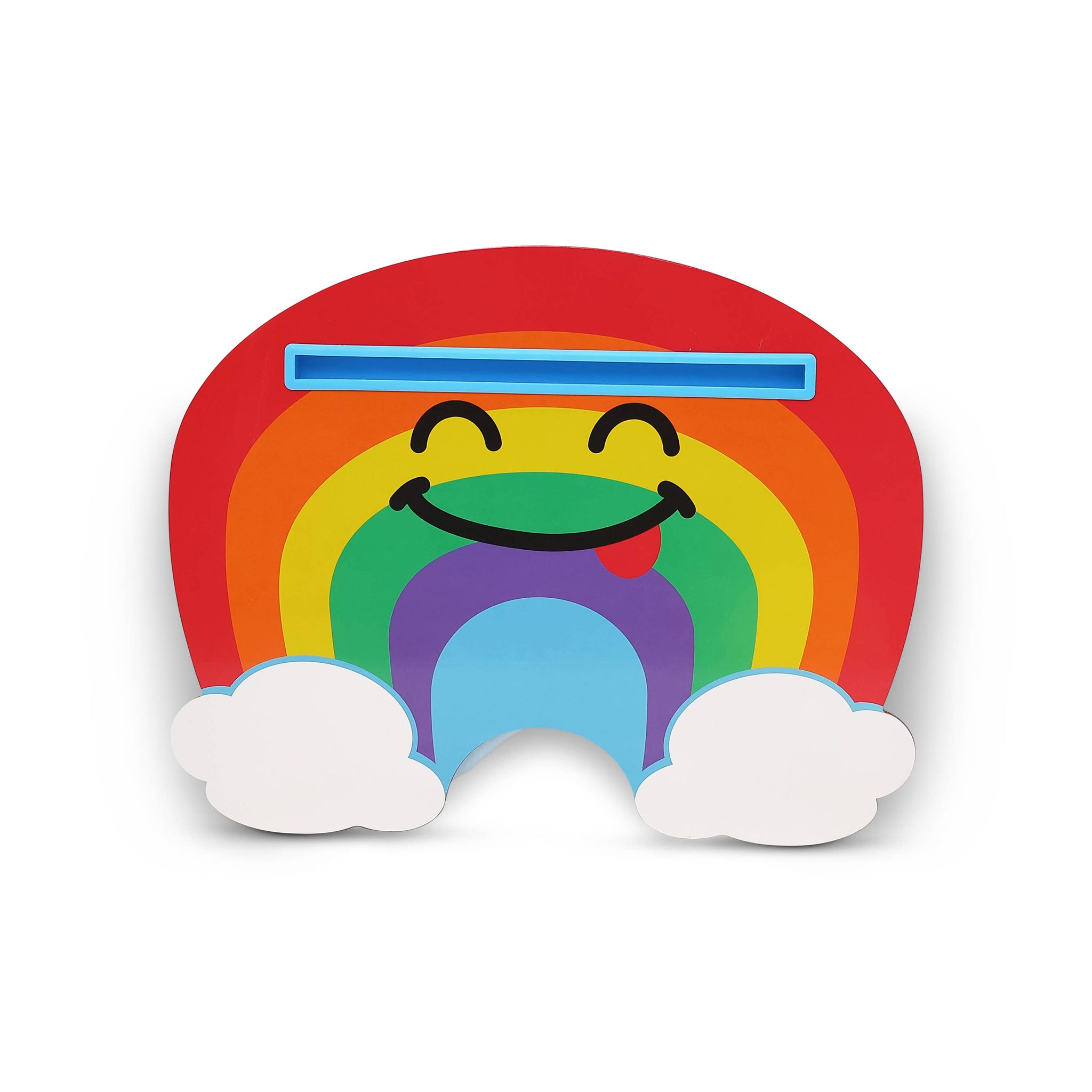 *Rainbow Lap Desk - built-in tablet holder, deluxe plush