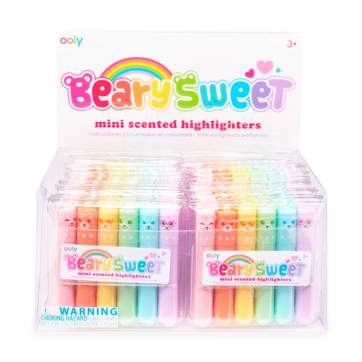 OOLY Beary Sweet Mini Scented Highlighters