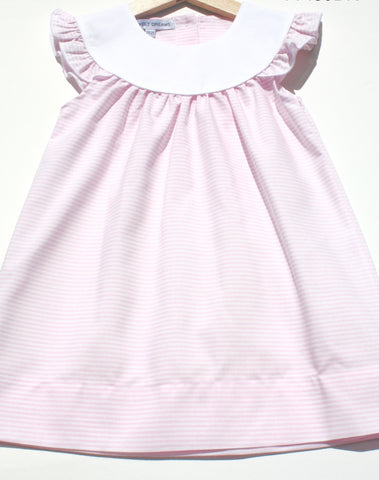 Annie Pink Stripe Dress - This Little Piggy