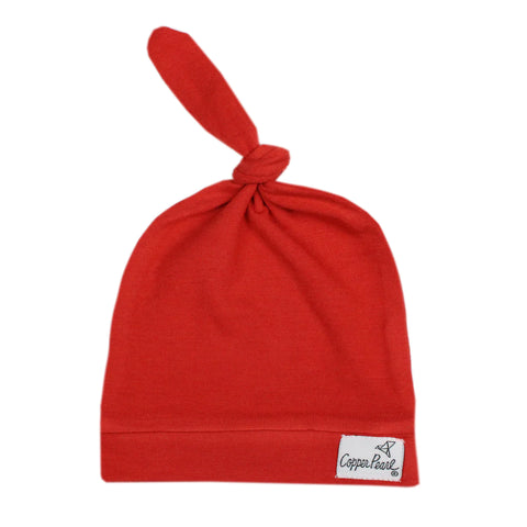 *Top Knot Hat- Apple