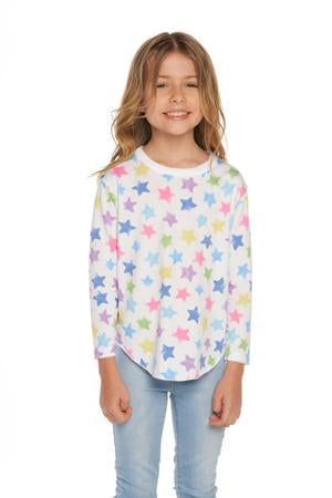 Chaser Girls Vintage Jersey Long Sleeve - This Little Piggy