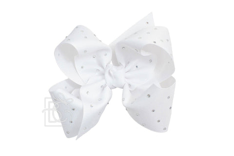 Large Rhinestone Bow - This Little Piggy