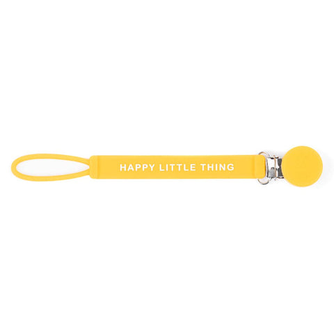 •Happy Little Thing Pacifier Clip•