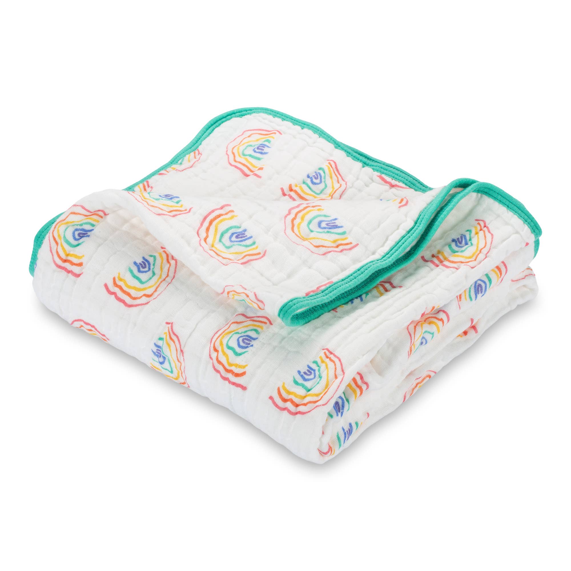 *Somewhere Over The Rainbow Baby Toddler Muslin Quilt