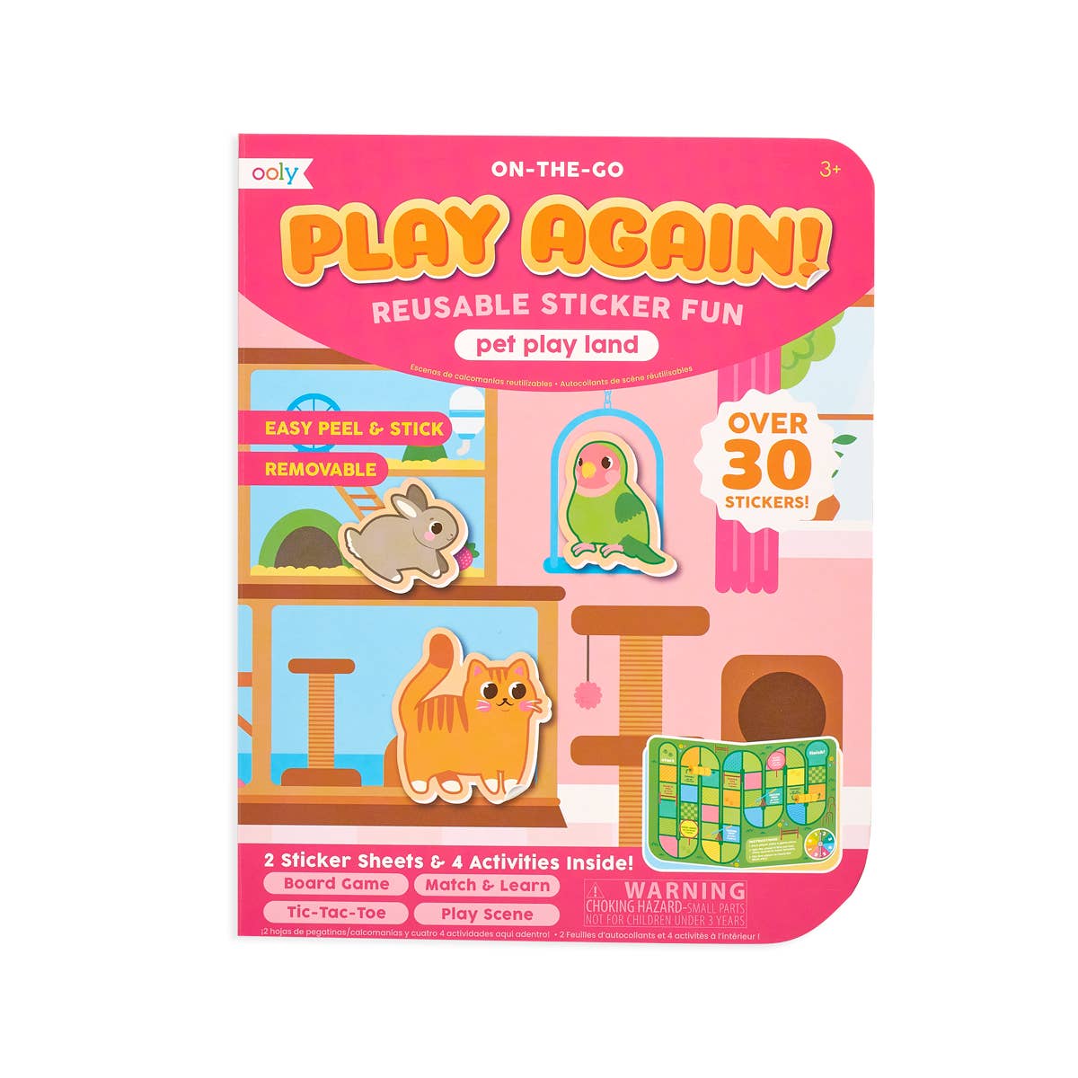 *Play Again!  On-The-Go Activity Kit - Pet Play Land