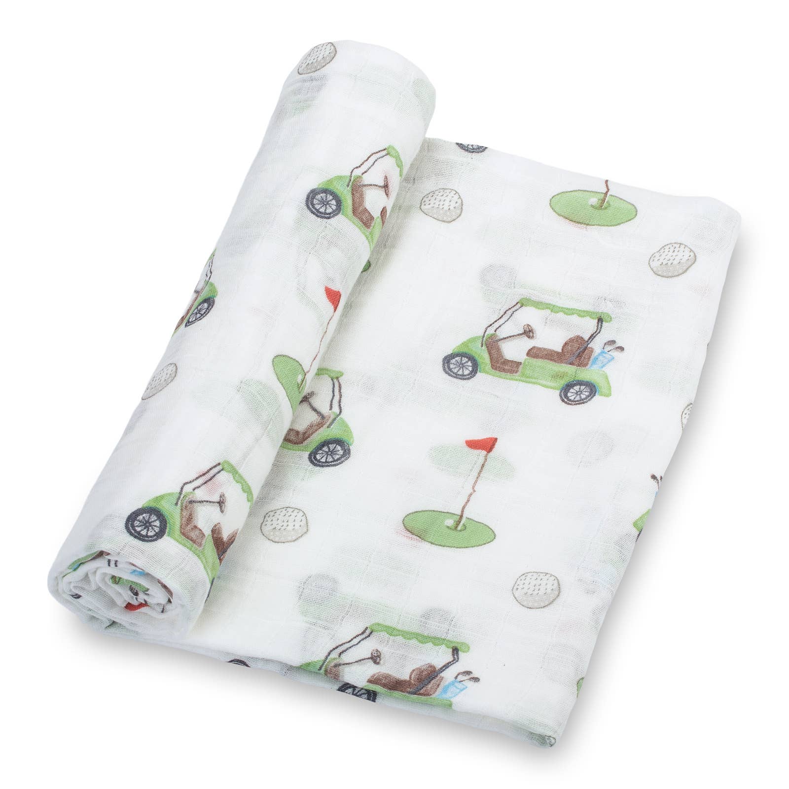 *Golf A Round Baby Swaddle Blanket