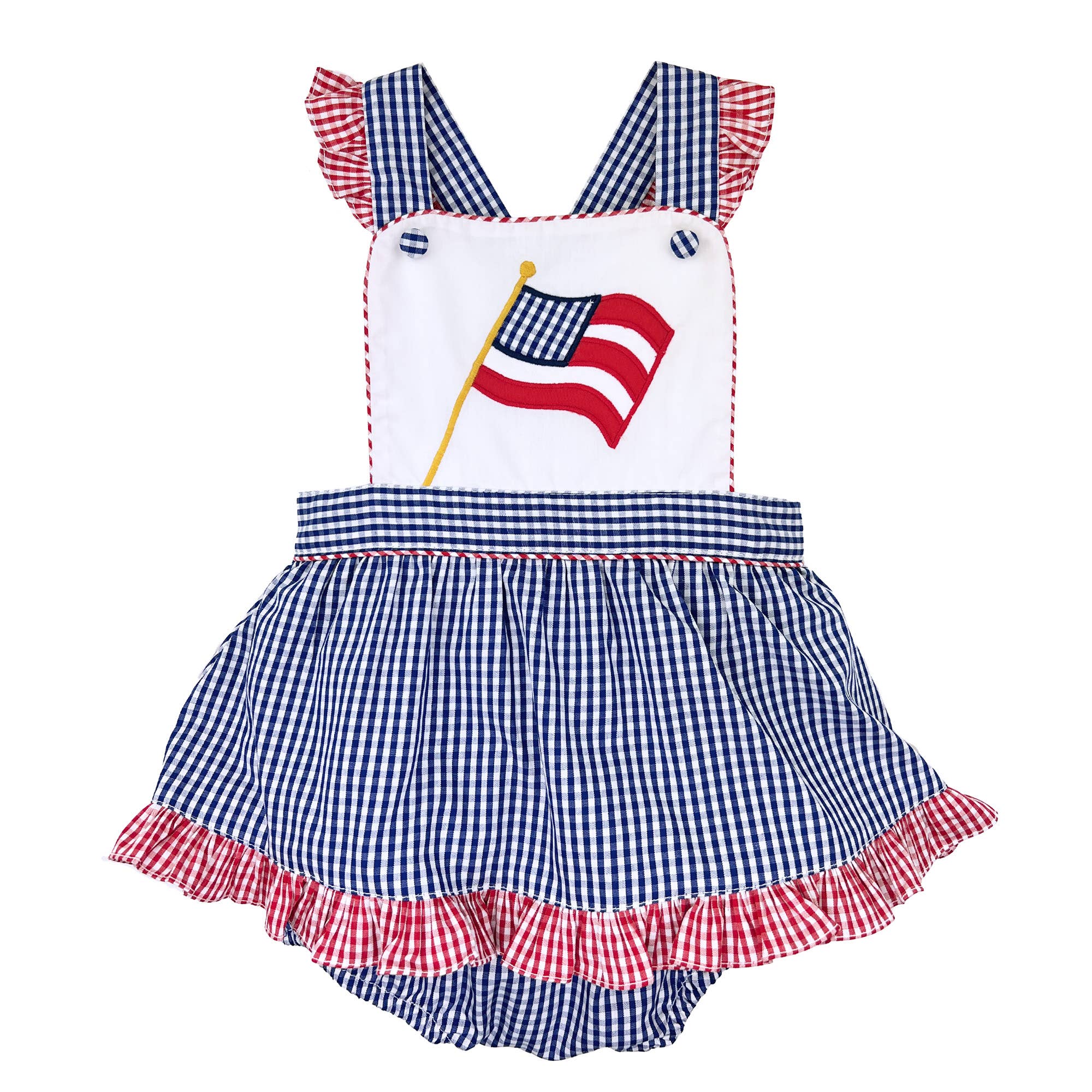 * Petit Ami Bubble w/ Overlay Skirt and Flag