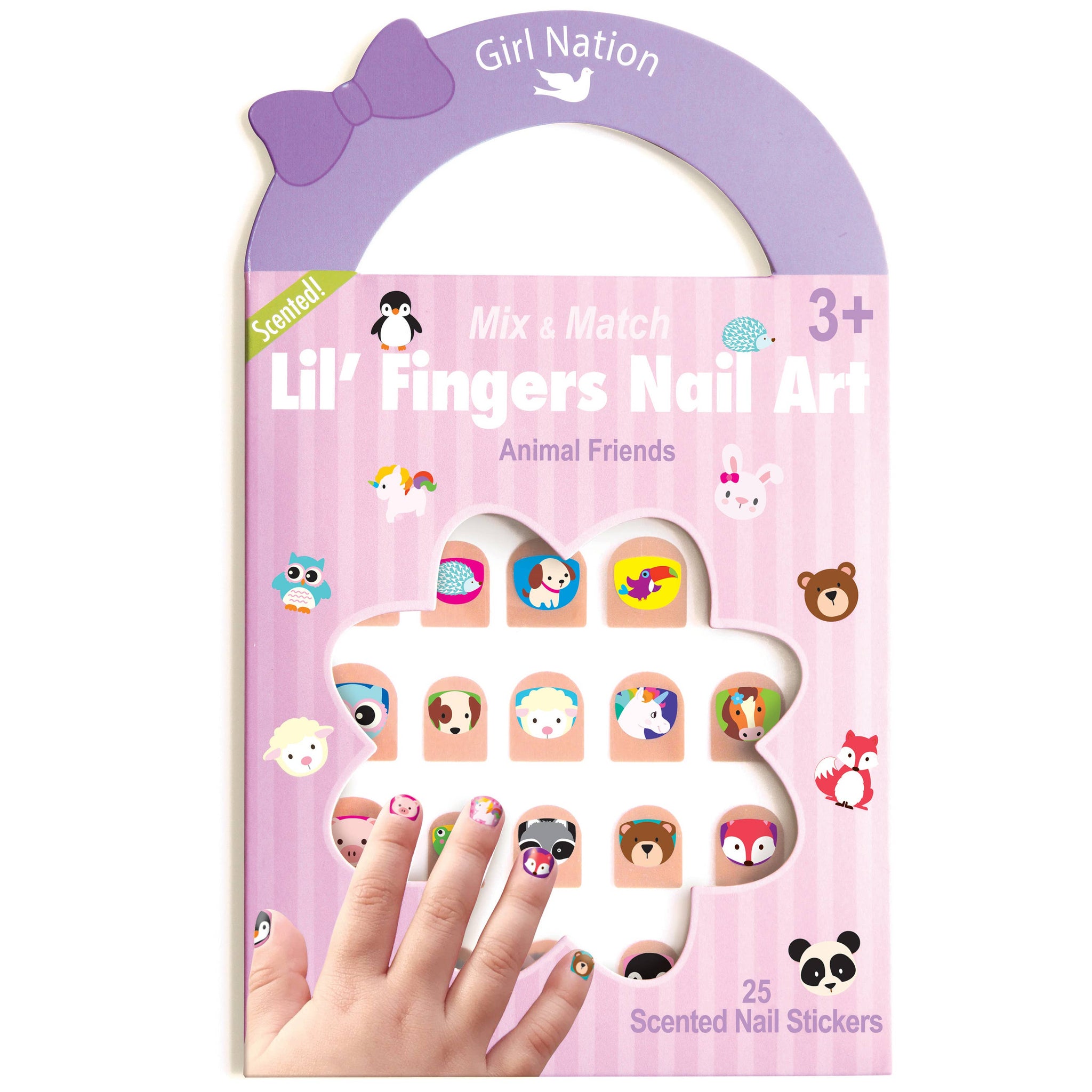 *Lil' Fingers Nail Art- Animal Friends